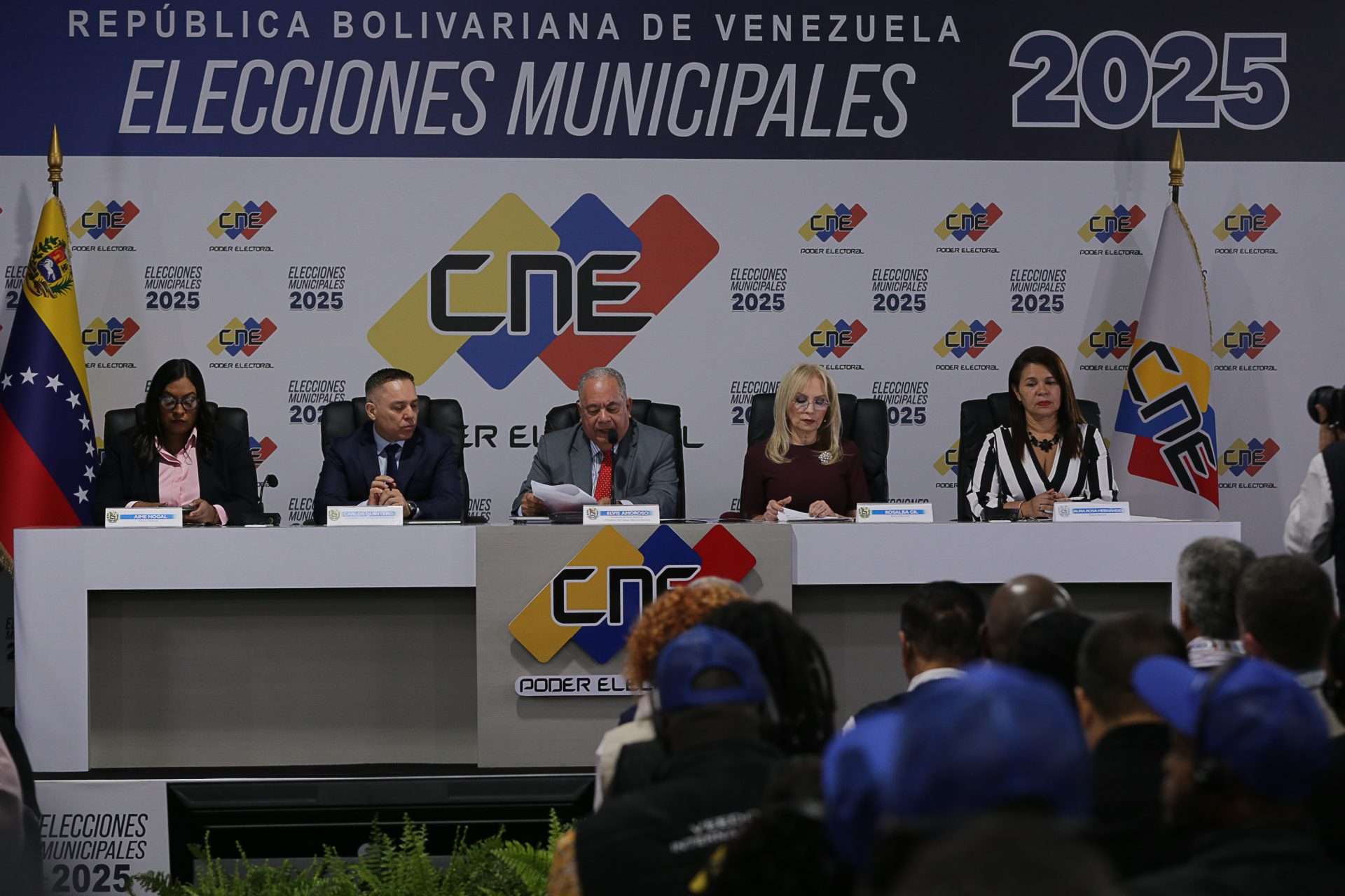 CNE on Saturday two audits to the voting system