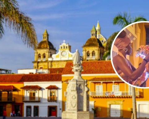 Cartagena: controversy by informal seller of turns in public space of the historic center