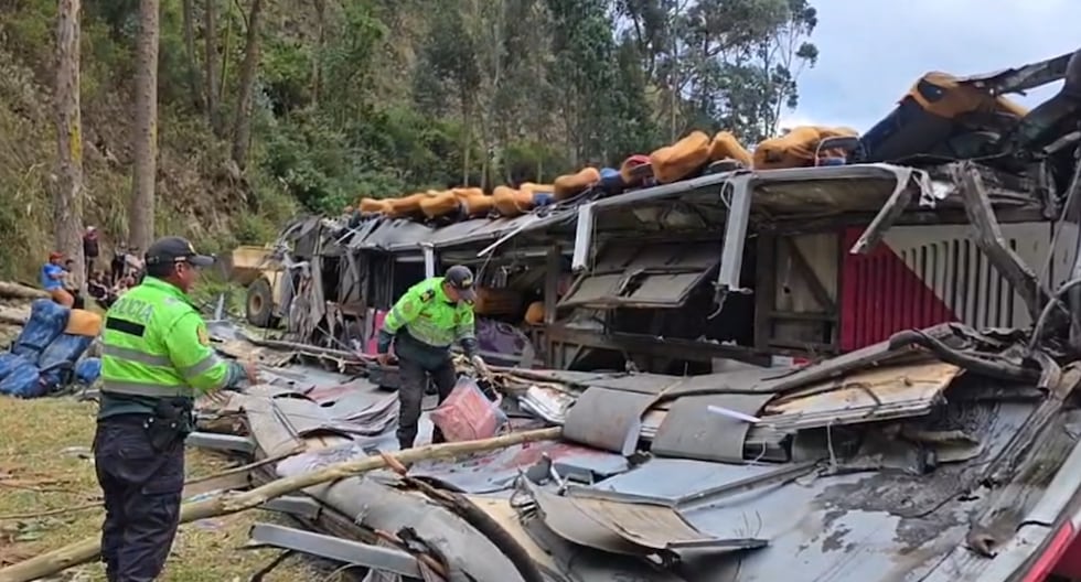 Chanchamayo de mourning: interprovincial bus overturn in Tarma leaves 17 dead and 27 injured