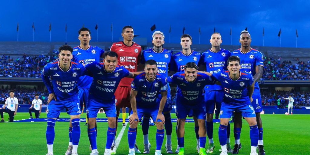 Cruz Azul goal in the first official triumph of the Larcamón era