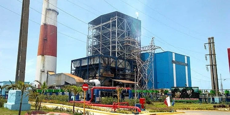 Cuba, termoeléctrica Guiteras, sistema eléctrico, apagones