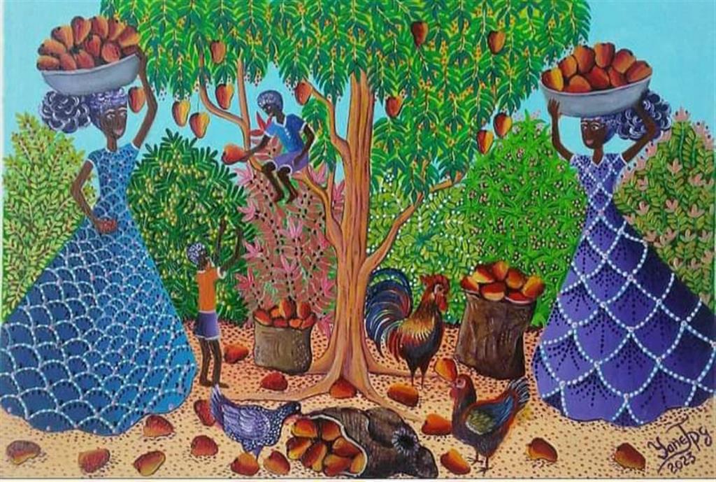 Cuban naif painting returns to Santa Fe, New Mexico