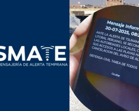Did you receive a tsunami alert on your cell phone? This is how the Sismate system in Peru works