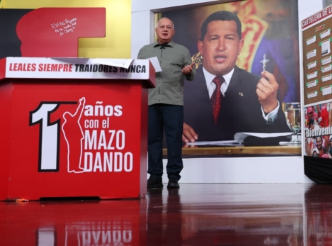 Diosdado Cabello denied that repatriated migrants from El Salvador belong to the Aragua train