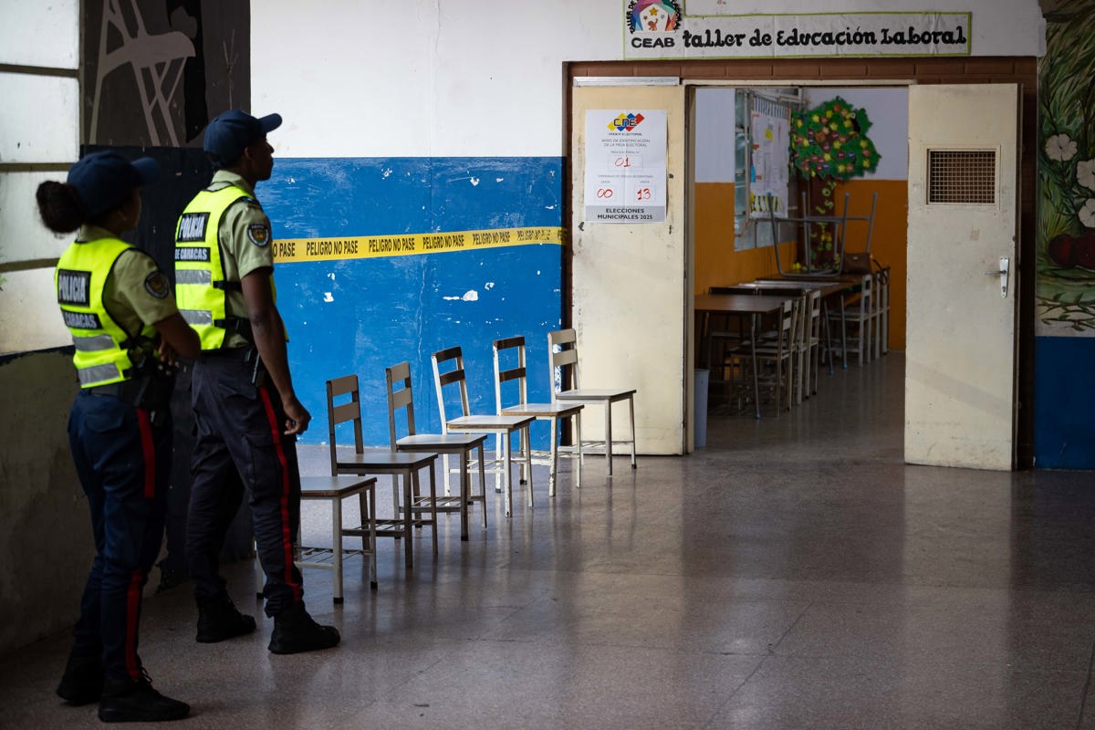 Empty: little assistance in voting centers despite the negative of Chavismo to recognize it
