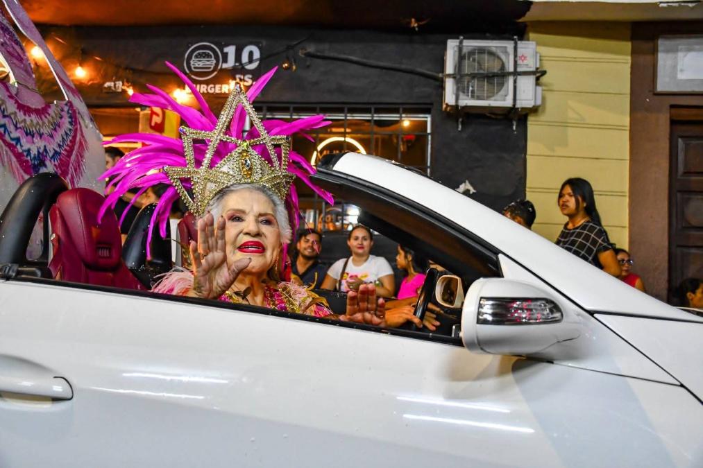 Goodbye to a pioneer of the carnival Cruceño: Arlinda de Dabdoub