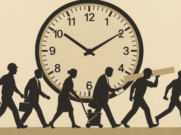 How close is Colombia of a 40 -hour workday?