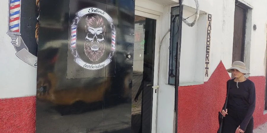 Una barbería en Holguín