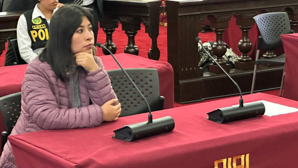 INPE: Betssy Chávez received medical attention and is stable