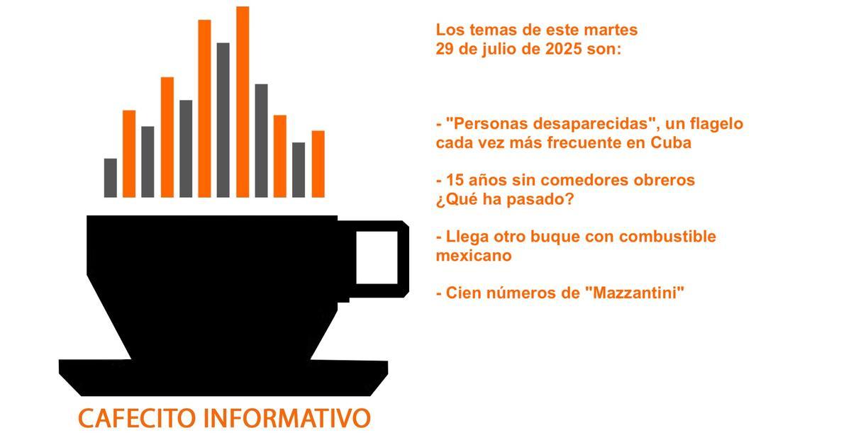 Informative Cafecito on Tuesday, July 29, 2025