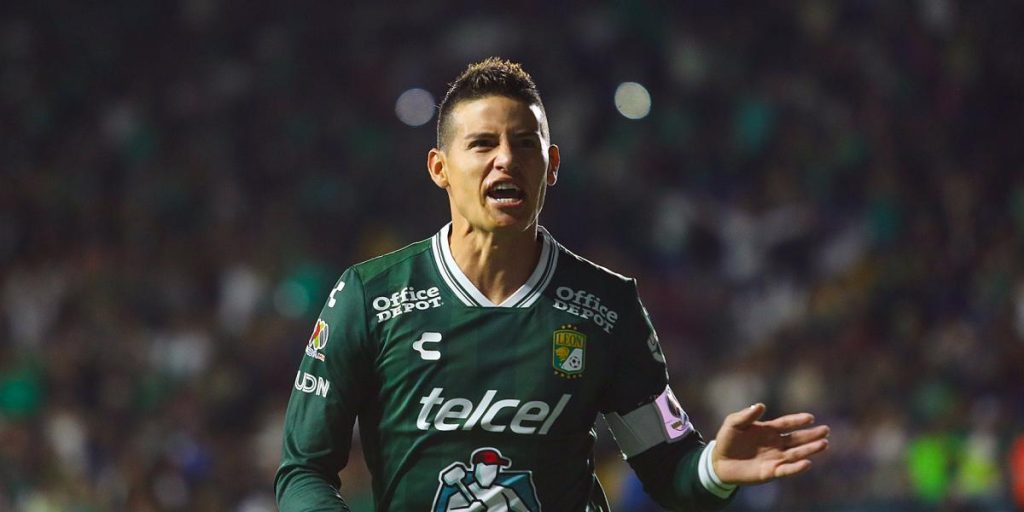 James Rodríguez makes the lion roar