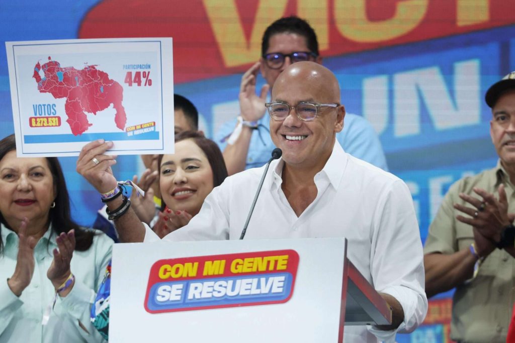 Jorge Rodríguez: we ravage by obtaining 85% of the total mayorships