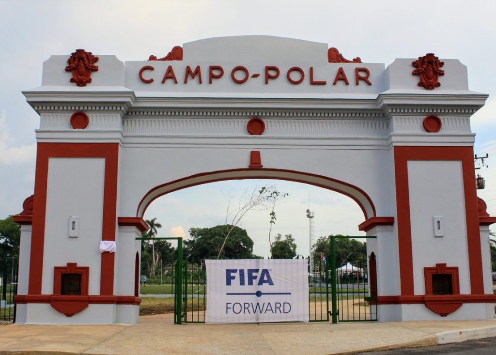 La Polar de Havana Stadium Reabre after renewal with FIFA support