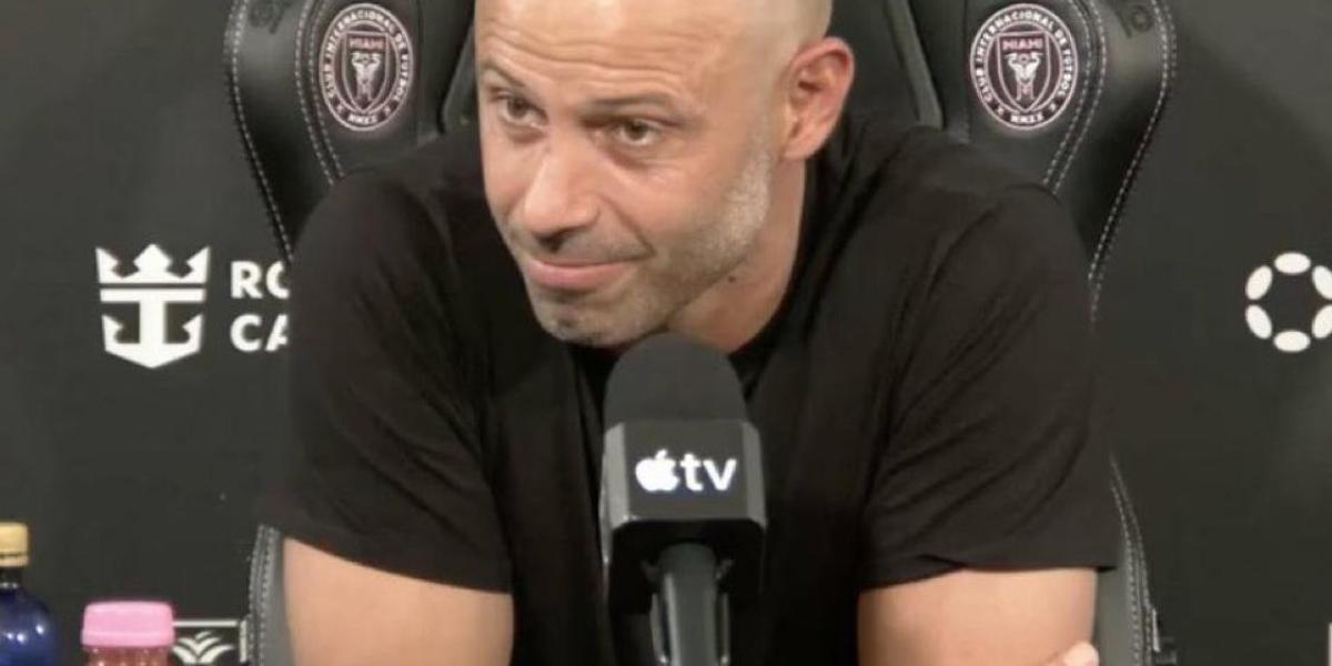 Mascherano lets go in an explosive press conference: "Rare, huh?"