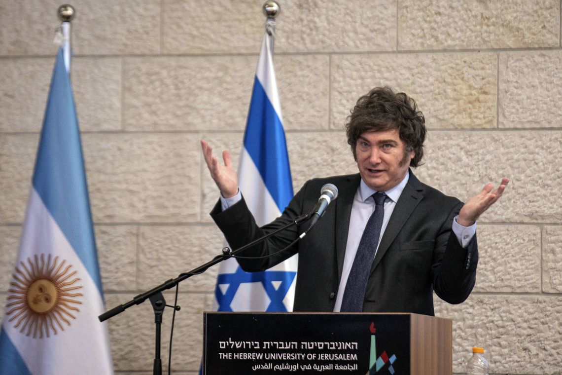 Milei heads "right fest" in the midst of the growing popular rejection of his management