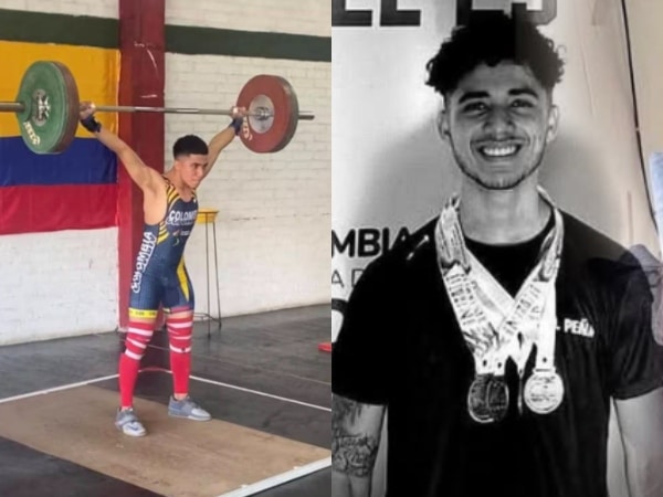 Luto en Pereira: asesinan al campeón de pesas Juan Esteban Peña y su madre muere días después