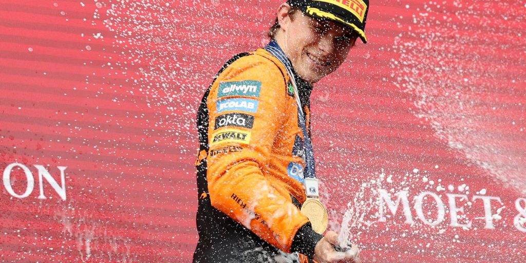 Pistri surpasses Norris and overcomes Belgium GP; Bortoleto ends in 9th