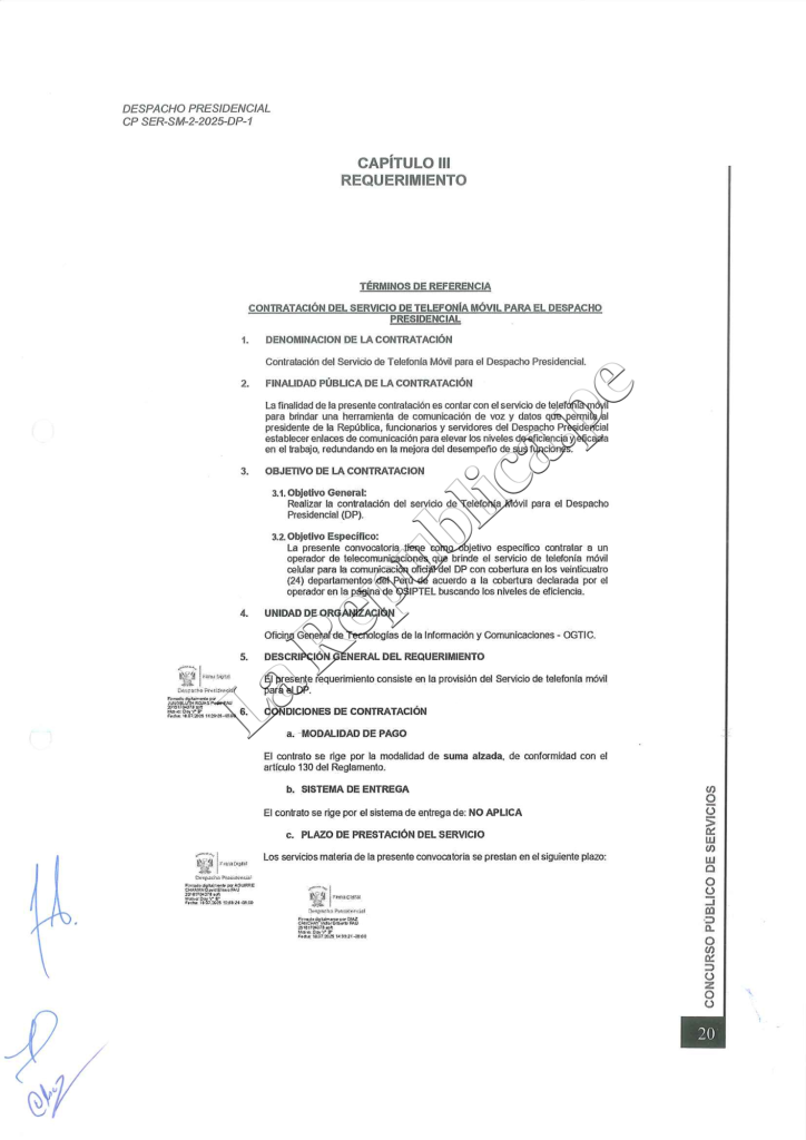 Presidential Office will acquire 112 Apple and Android phones: Dina Boluarte would use an iPhone 16 pro max