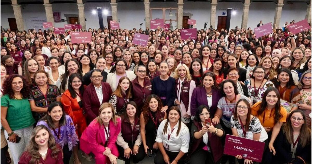 Sheinbaum government launches the 'Women's Lawyers' program