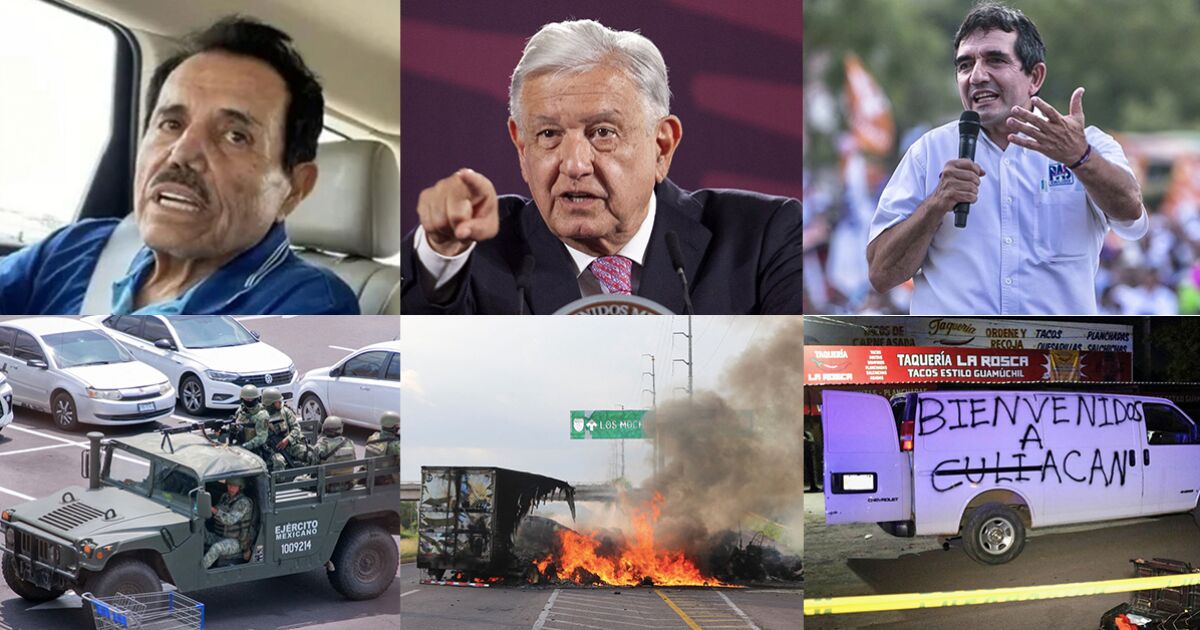 Sinaloa scale at first of violence at one year from the capture of "May"