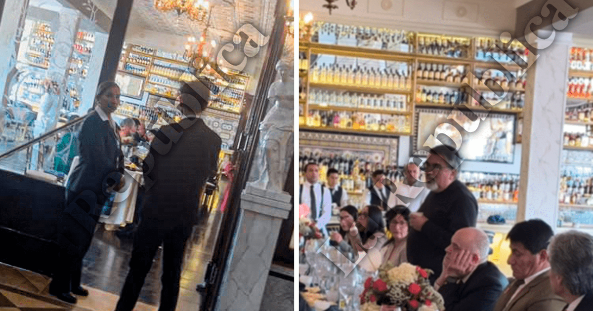 Somos Peru celebrates José Jerí's election as president of Congress in Luxurious Restaurant of Lima