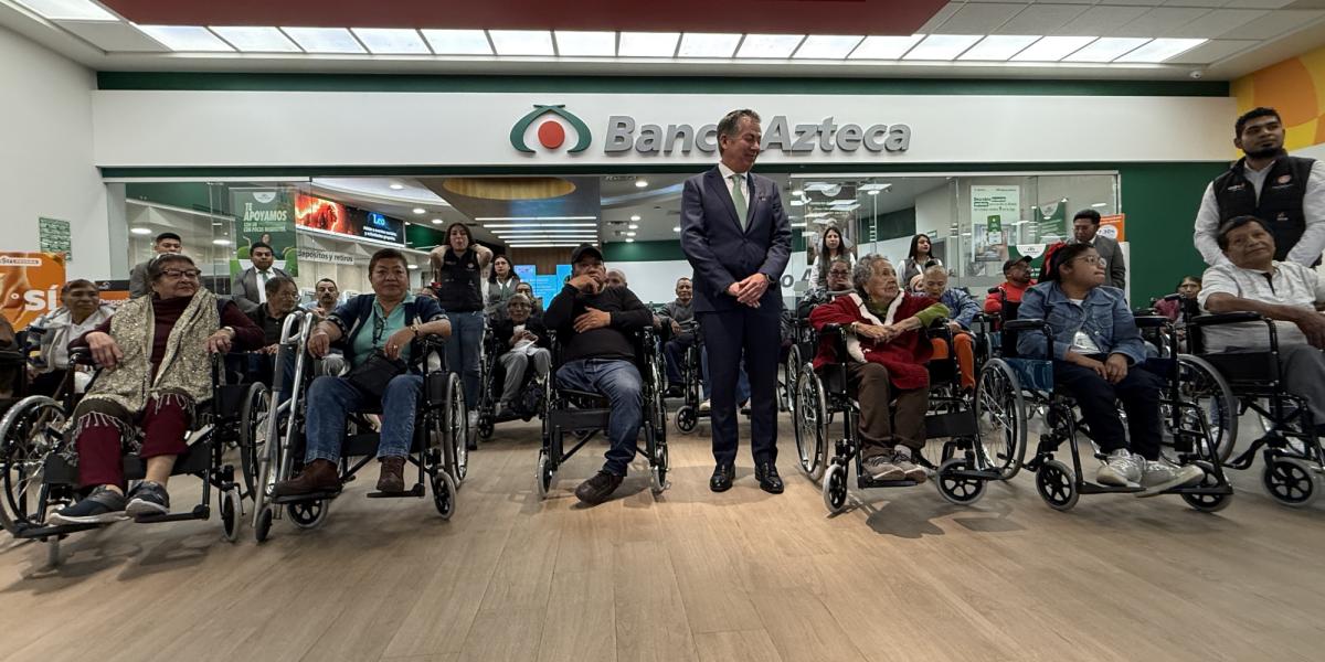 "Support us," Banco Azteca's initiative to improve the lives of Mexicans