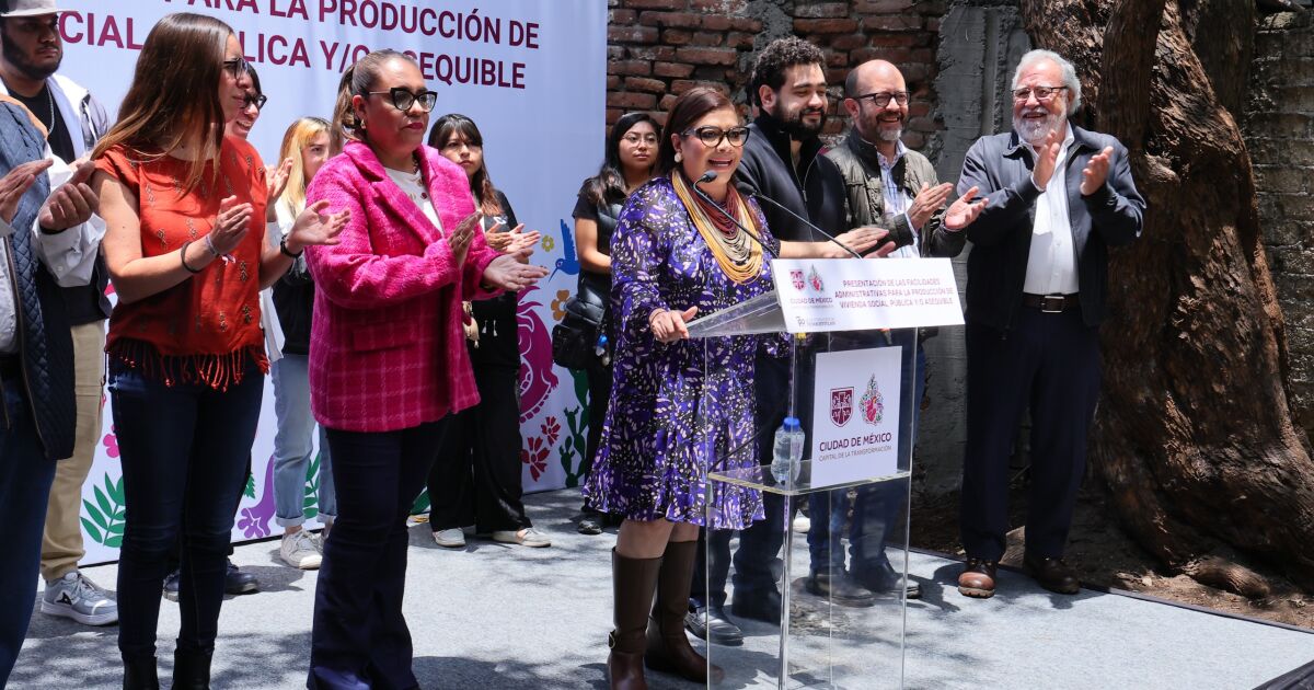 The CDMX is going to facilitate procedures to accelerate the production of social housing