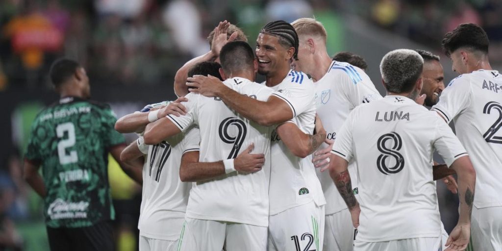 The MLS comes and wins Mexico without Messi