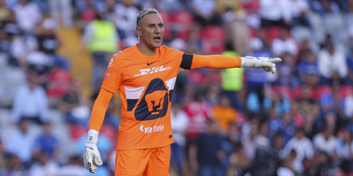 This is how Keylor Navas has gone in his debut with Los Pumas