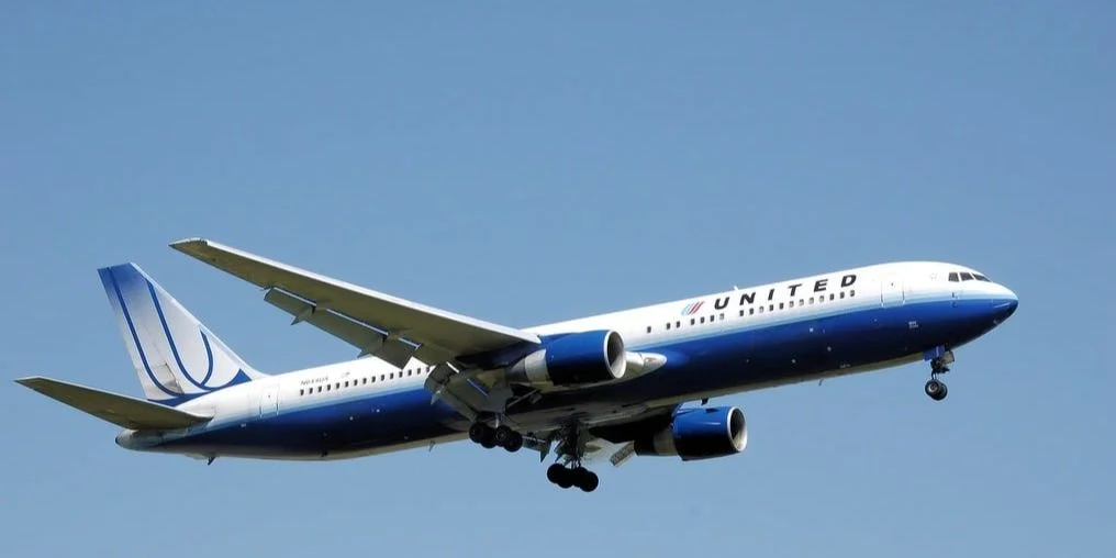 Un avión de United Airlines