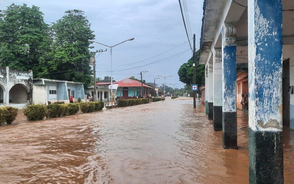 Veguitas, record station, records a new rainfall brand