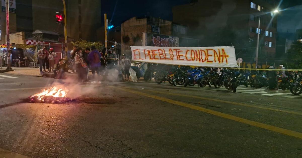 Young people hold in Bogotá the conviction against Álvaro Uribe