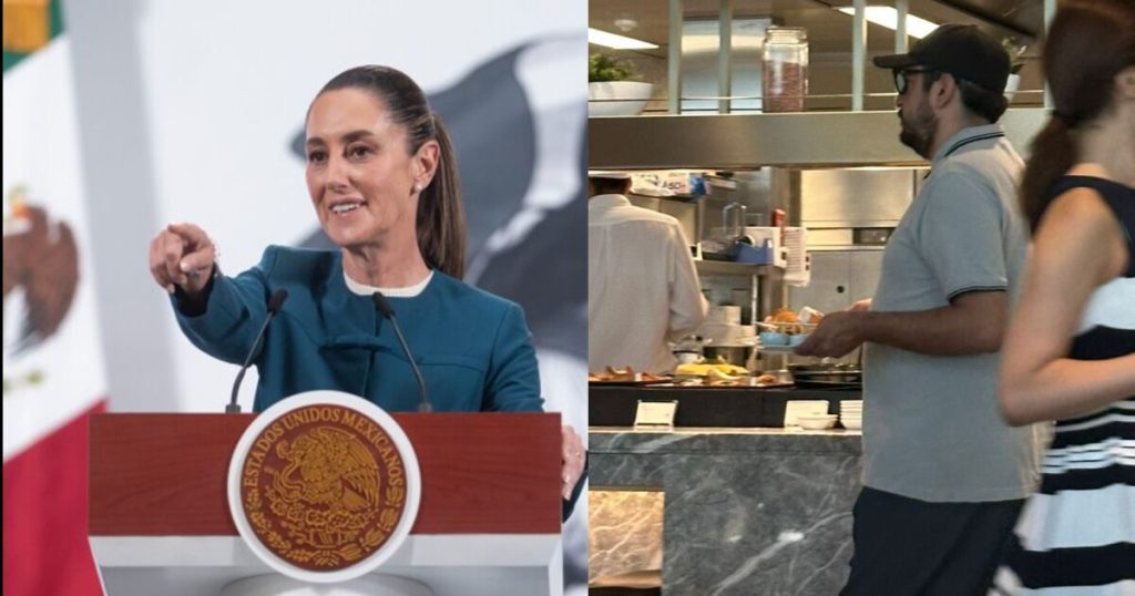 "We have to behave properly, ”says Sheinbaum on the trip of 'Andy'