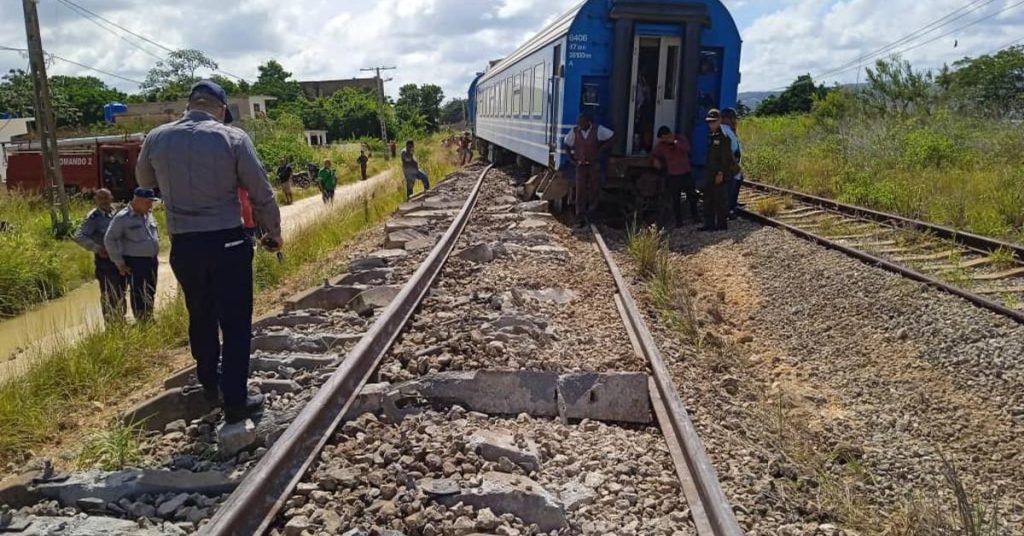A railway accident in Matanzas leaves three minor injuries