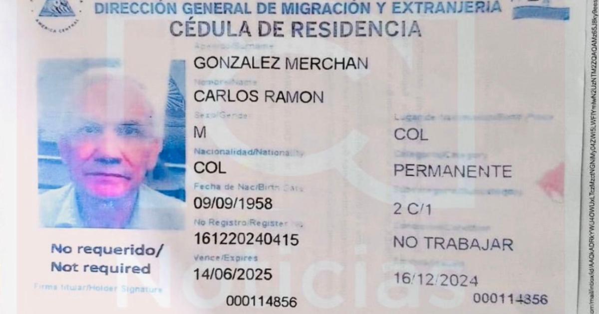 AGRD Case: Carlos Ramón González obtained residence in Nicaragua