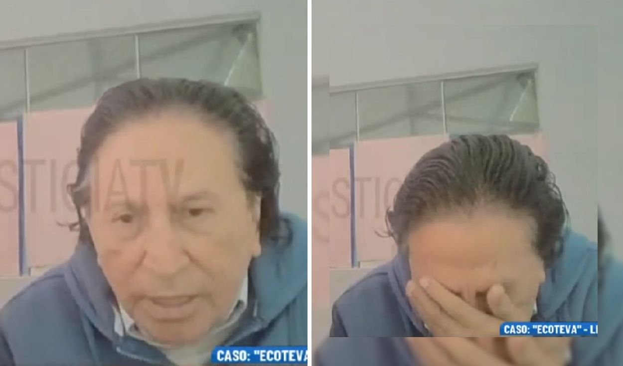 Alejandro Toledo suffers decompensation before an oral trial hearing for the Ecoteva case: "It has chills"