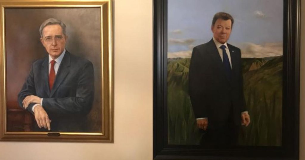 Álvaro Uribe and the Democratic Center, upset with Santos for attending Miguel Uribe Funeral