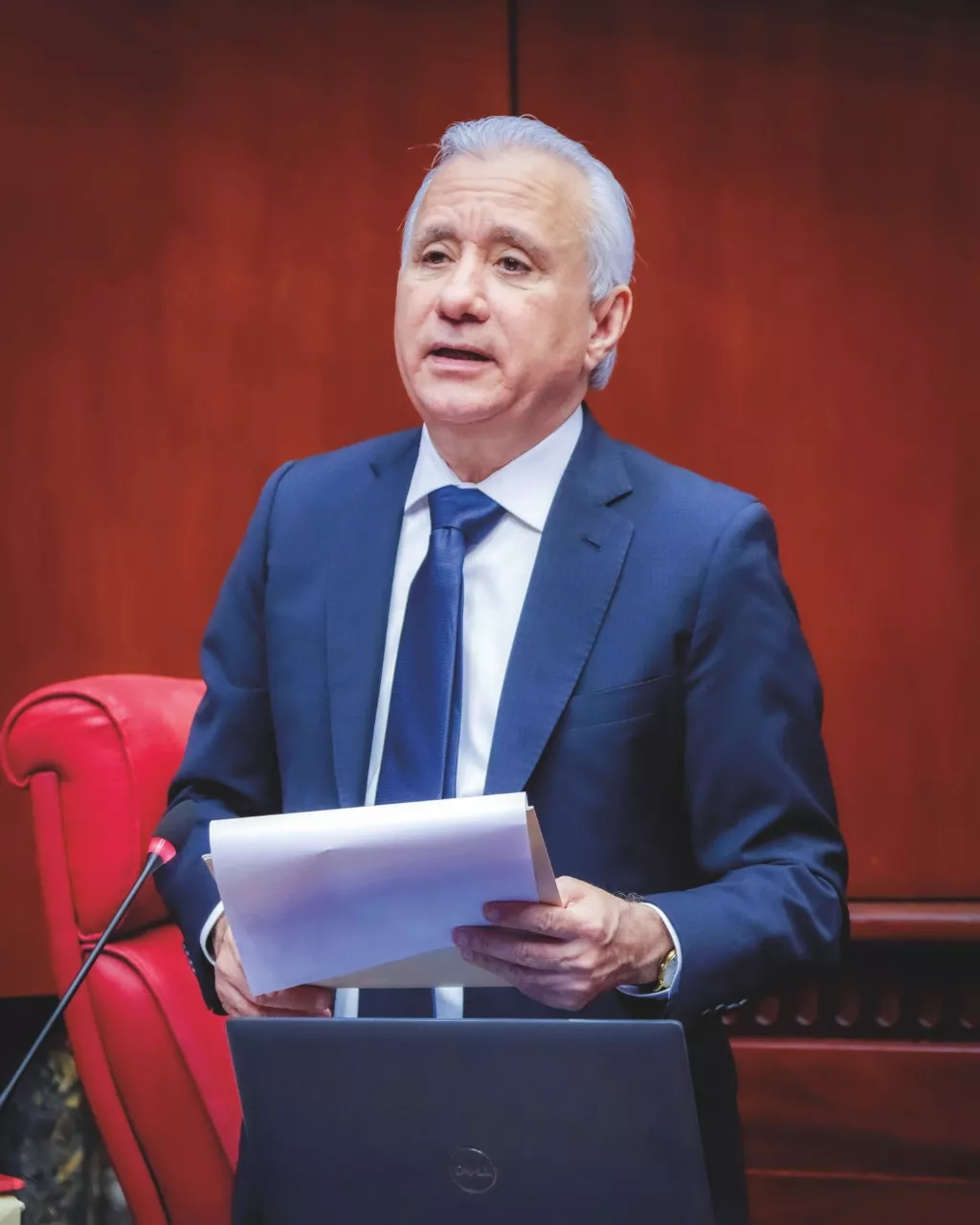 Antonio Taveras votes against the Criminal Code and denounces imposition of changes without consensus