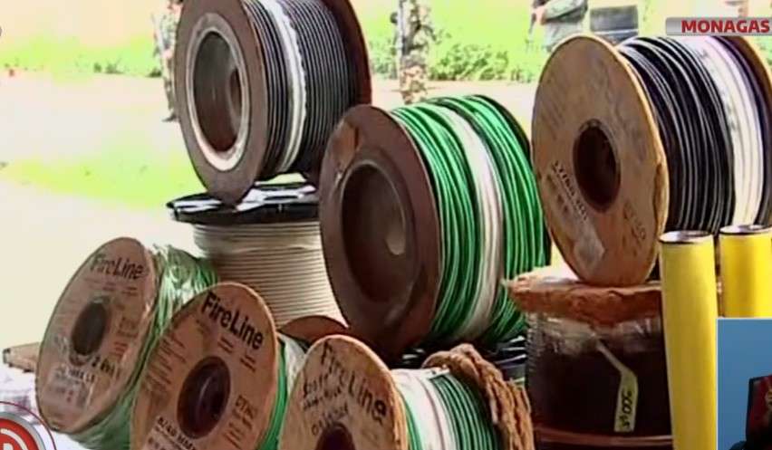 Authorities seize explosive material in monagas sheds