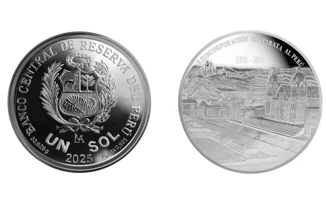 BCR launches silver currency for the 100 years of reincorporation of Tarata to Peru