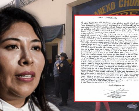 Betssy Chávez will comply with dry hunger strike and will not allow you to provide medical attention