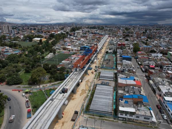 Bogotá Metro line 1 reached 60% progress, says Carlos Fernando Galán