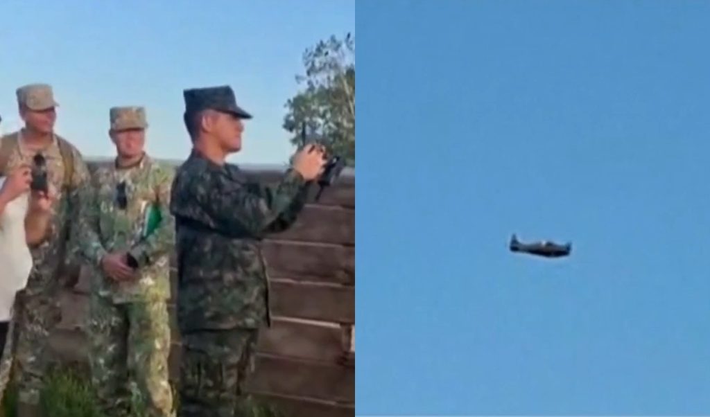 Border voltage between Peru and Colombia: They capture Colombian plane flying over the district of Santa Rosa