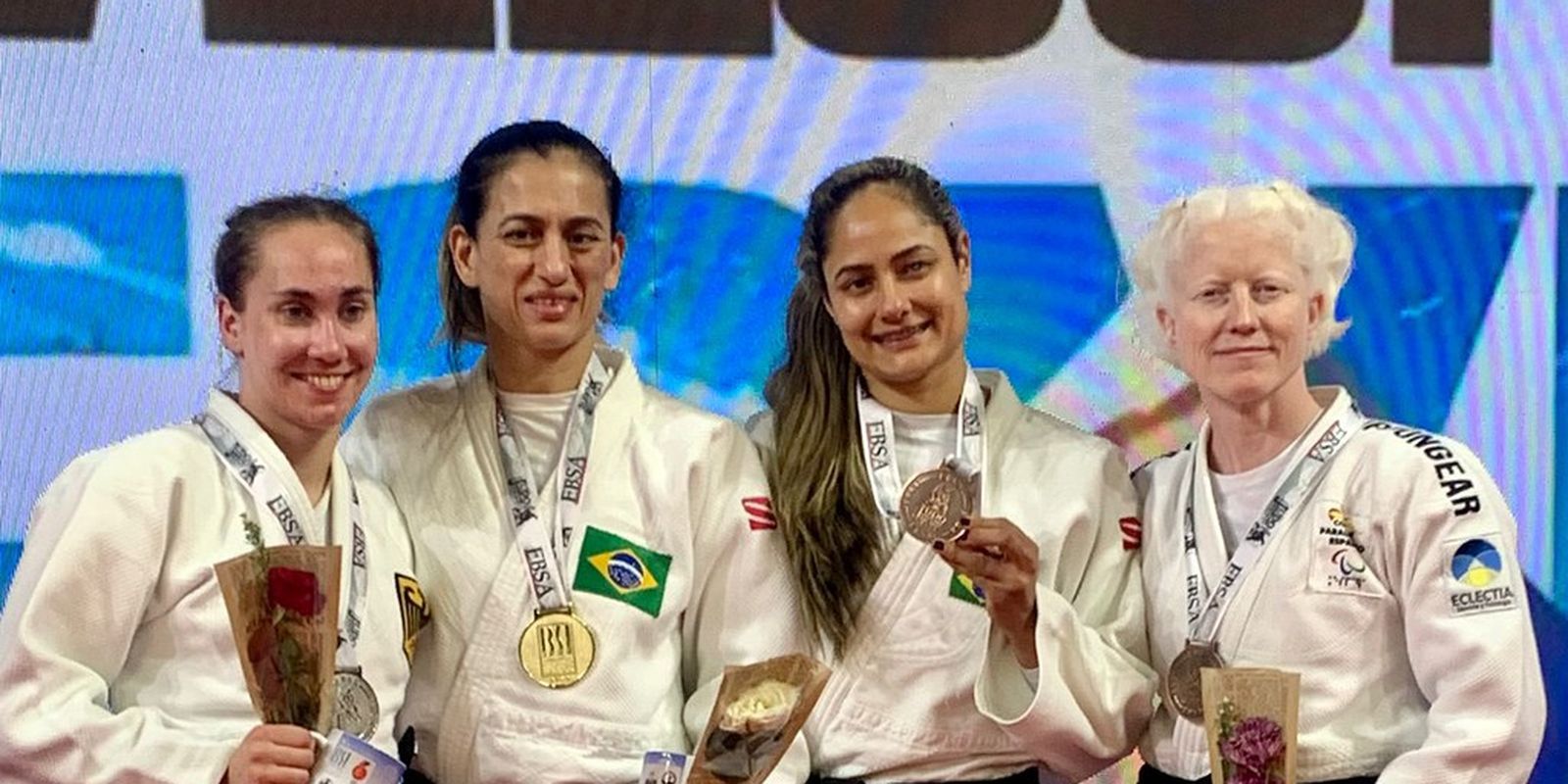Brazil starts paralympic judo grand prix with two medals