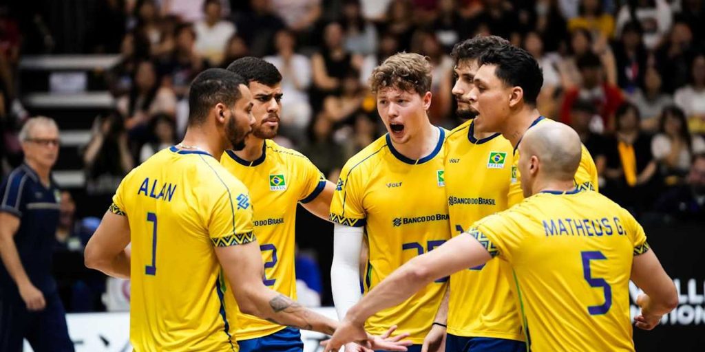 Brazil wins Slovenia and confirms bronze in the League of Nations