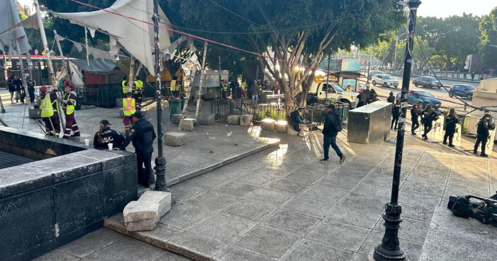 CDMX authorities relocate space 420 that was in Metro Hidalgo