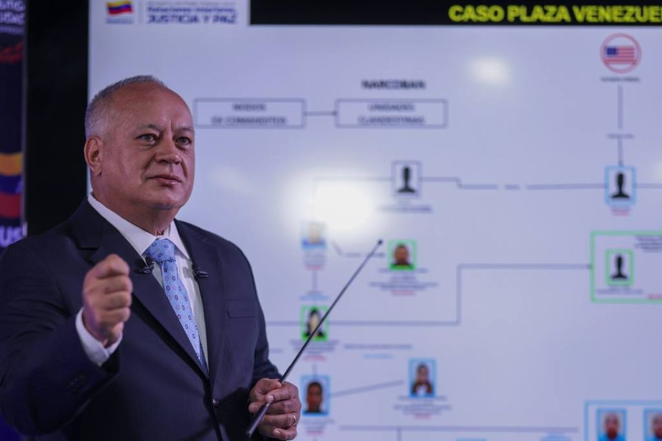 Diosdado Cabello Plaza Venezuela
