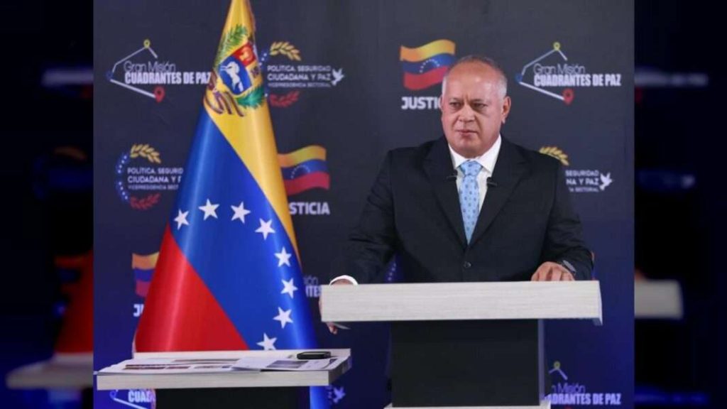 Cabello reported for the confiscation of 52,000 kilos of drugs in seven months