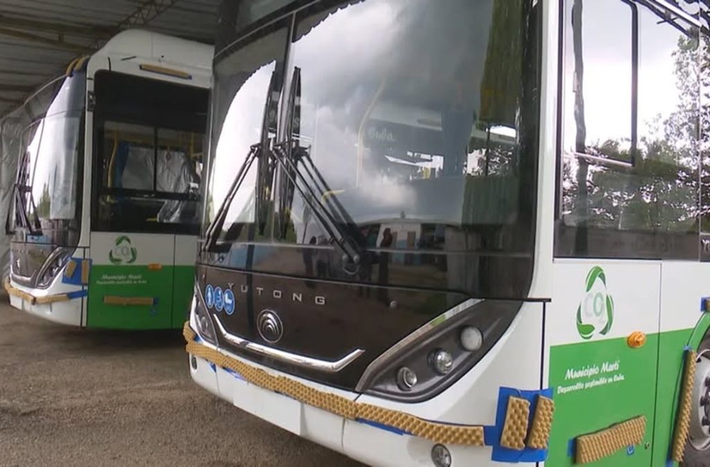 China delivers donation for transport in Havana and Matanzas will have biogas buses