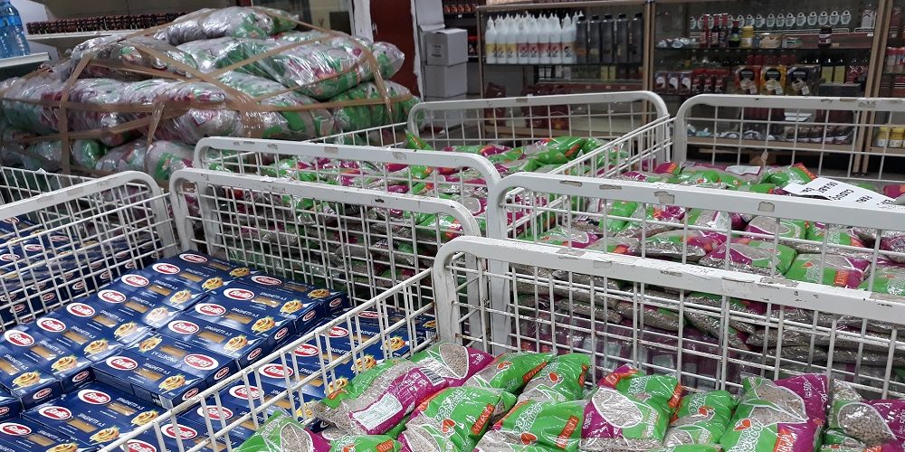 Pastas y granos de importación en Cuba